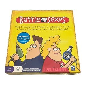 Spin Master Battle of the Sexes The Battle Board Game New
